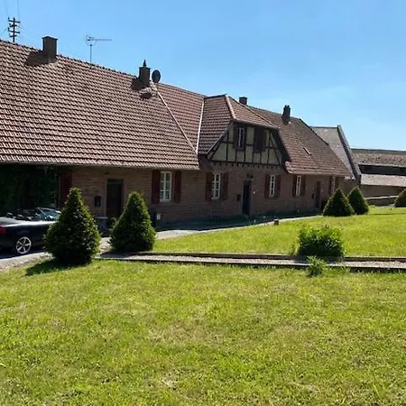 Charmantes Gaestehaus Maya Im Schloss Und Hofgut Langenzell Wiesenbach Exterior foto