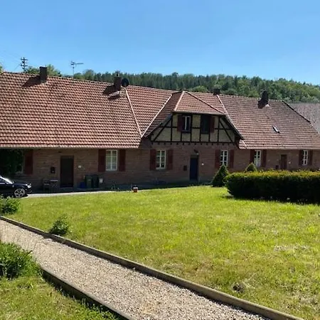 Charmantes Gaestehaus Maya Im Schloss Und Hofgut Langenzell Wiesenbach Exterior foto